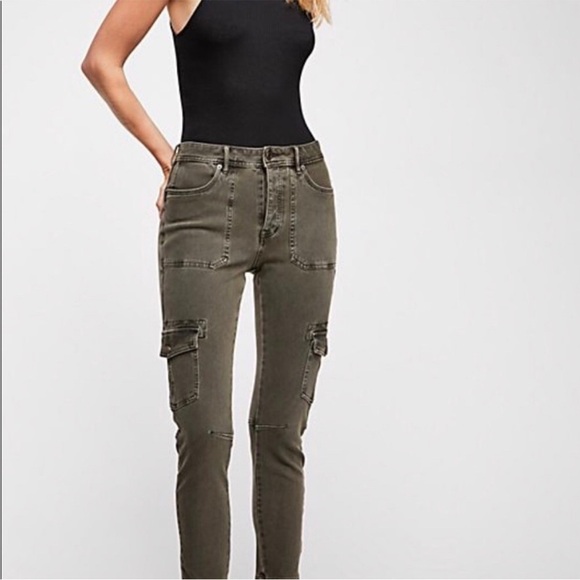 Free people utility jeans - Picture 3 of 9